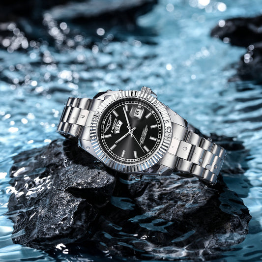 Ultra-thin Men's Watch Waterproof Luminous Quartz Watch