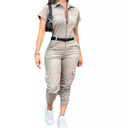 Women's Casual Work Clothes Jumpsuit